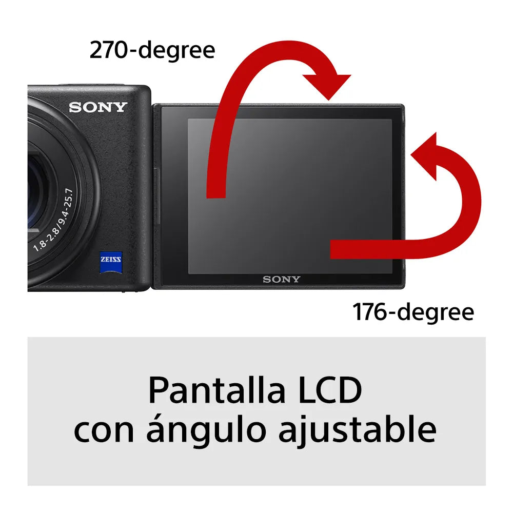 Cámara ZV-1 para videoblogs