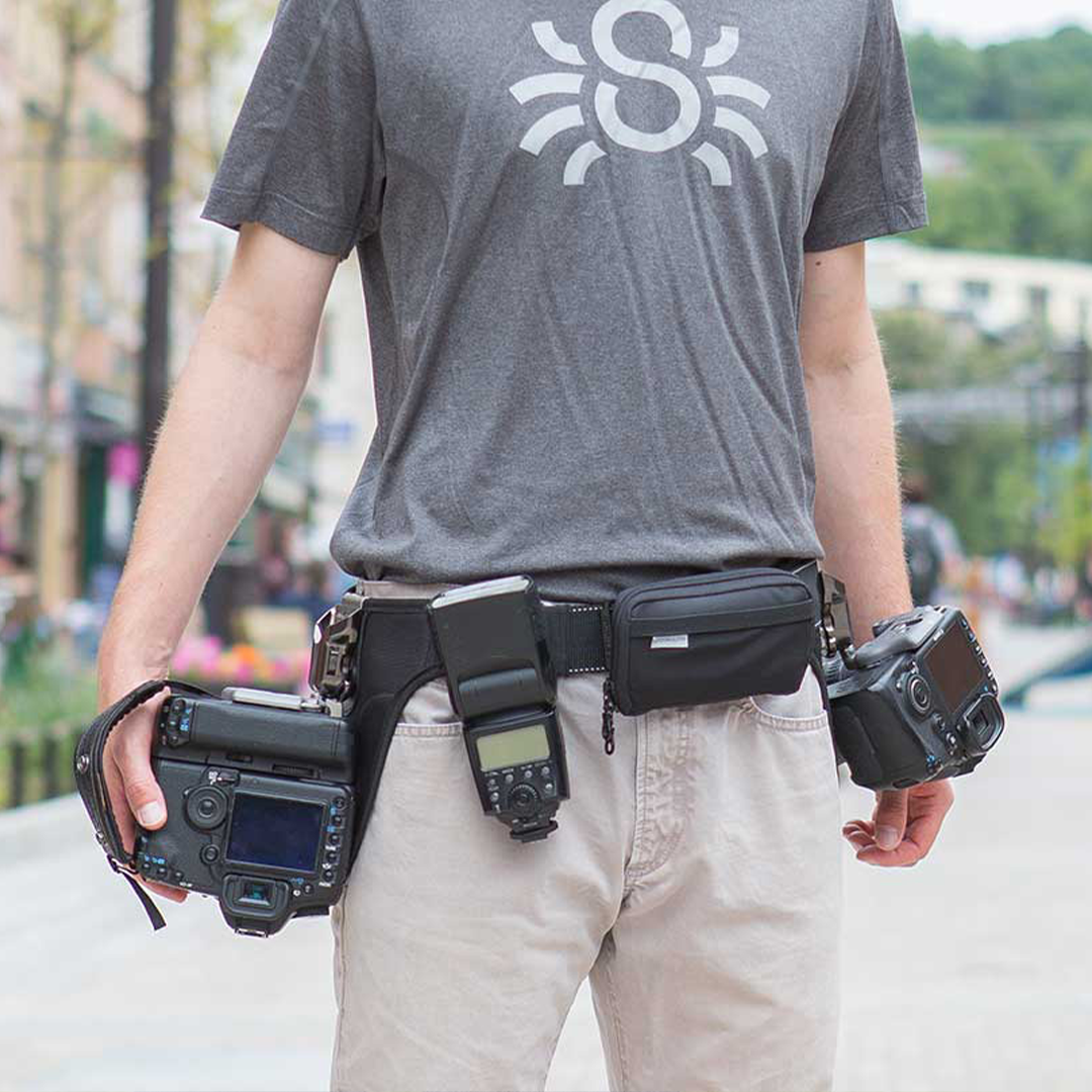 Sistema de cámara dual DSLR SpiderPro v2