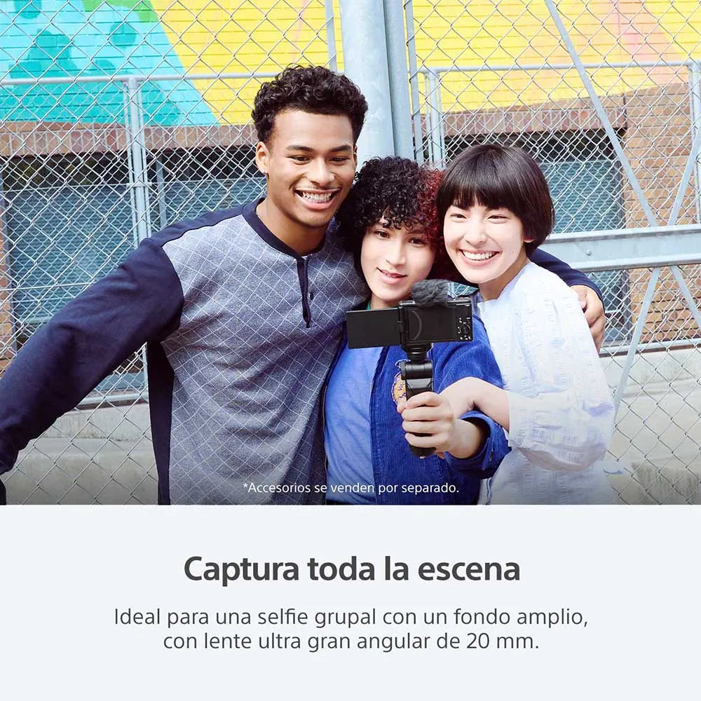 Cámara ZV-1F para videoblogs