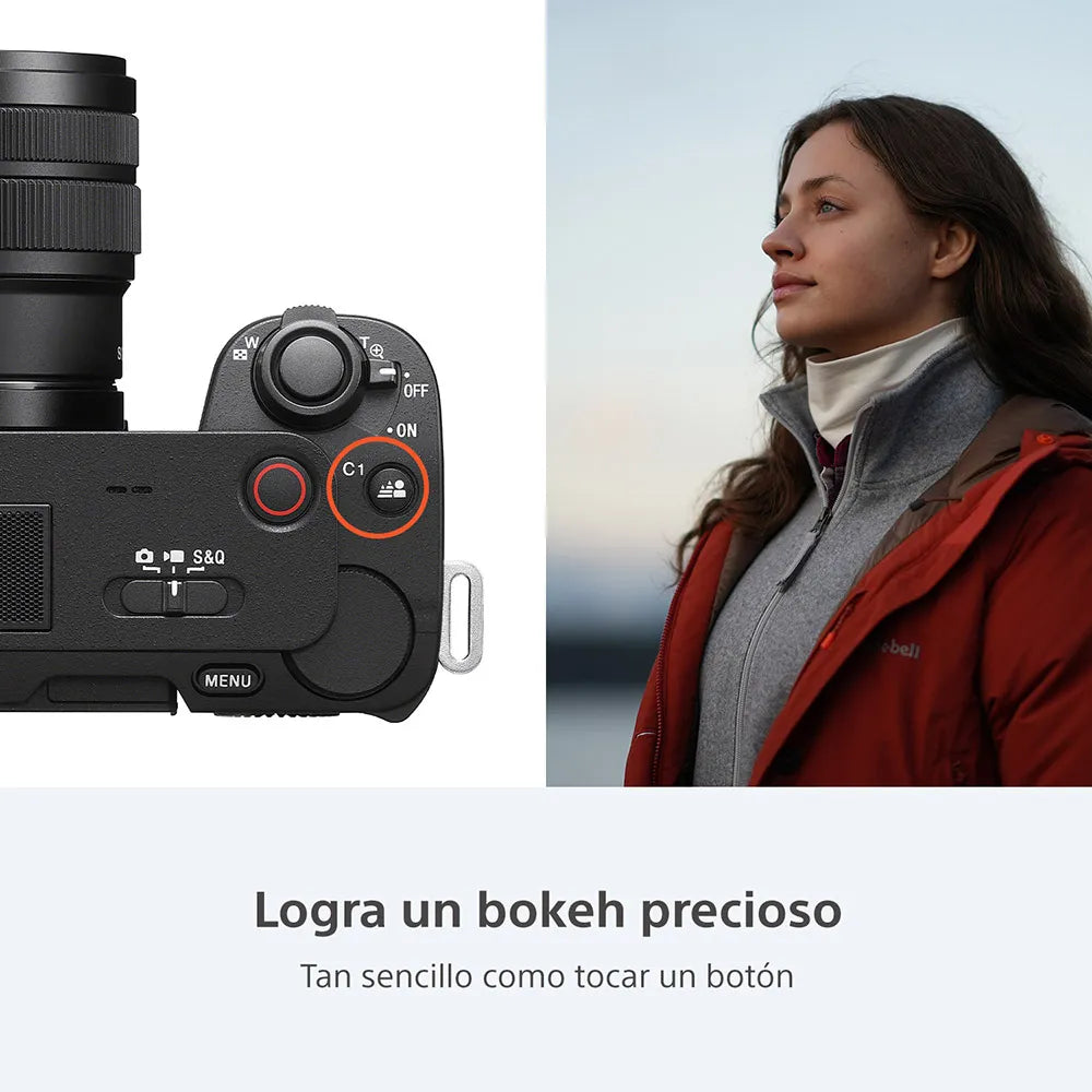 Cámara vlogging full-frame ZV-E1
