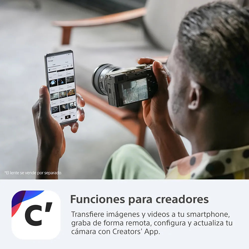 Cámara profesional ILCE-7C II