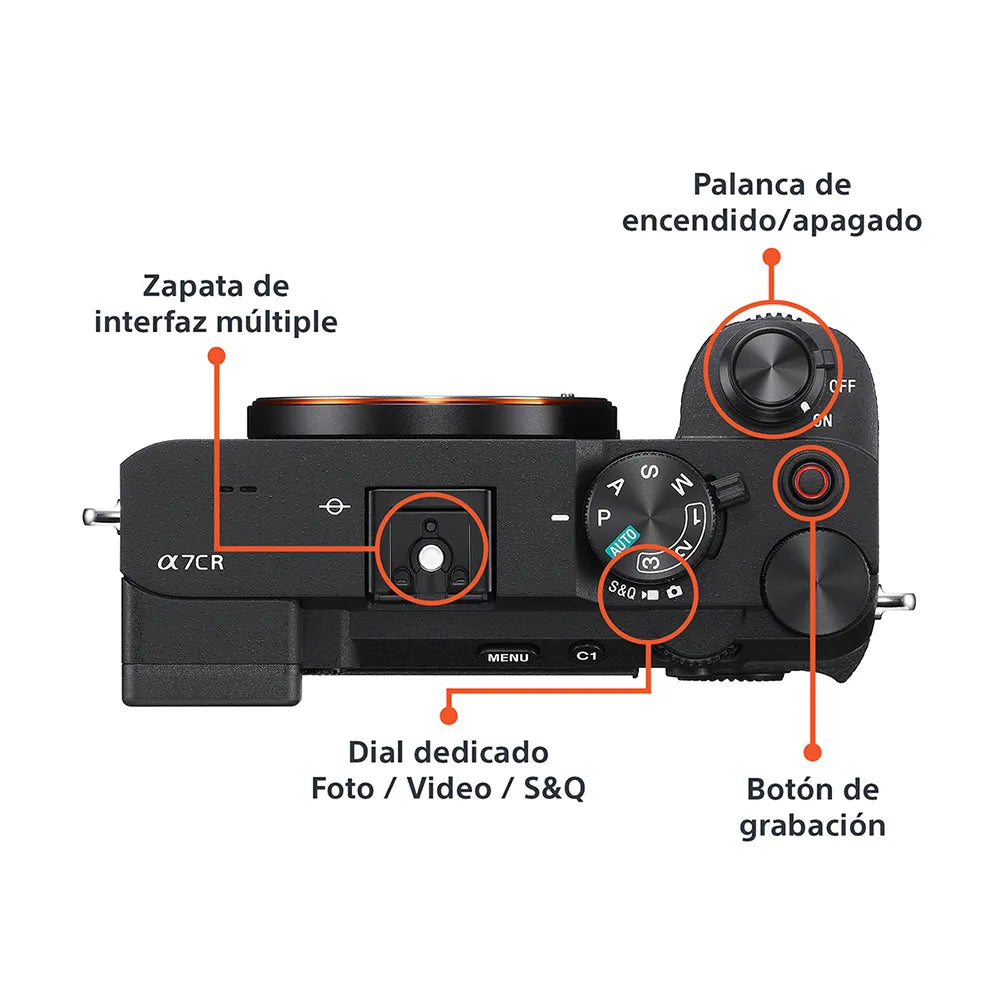 Cámara profesional ILCE-7CR