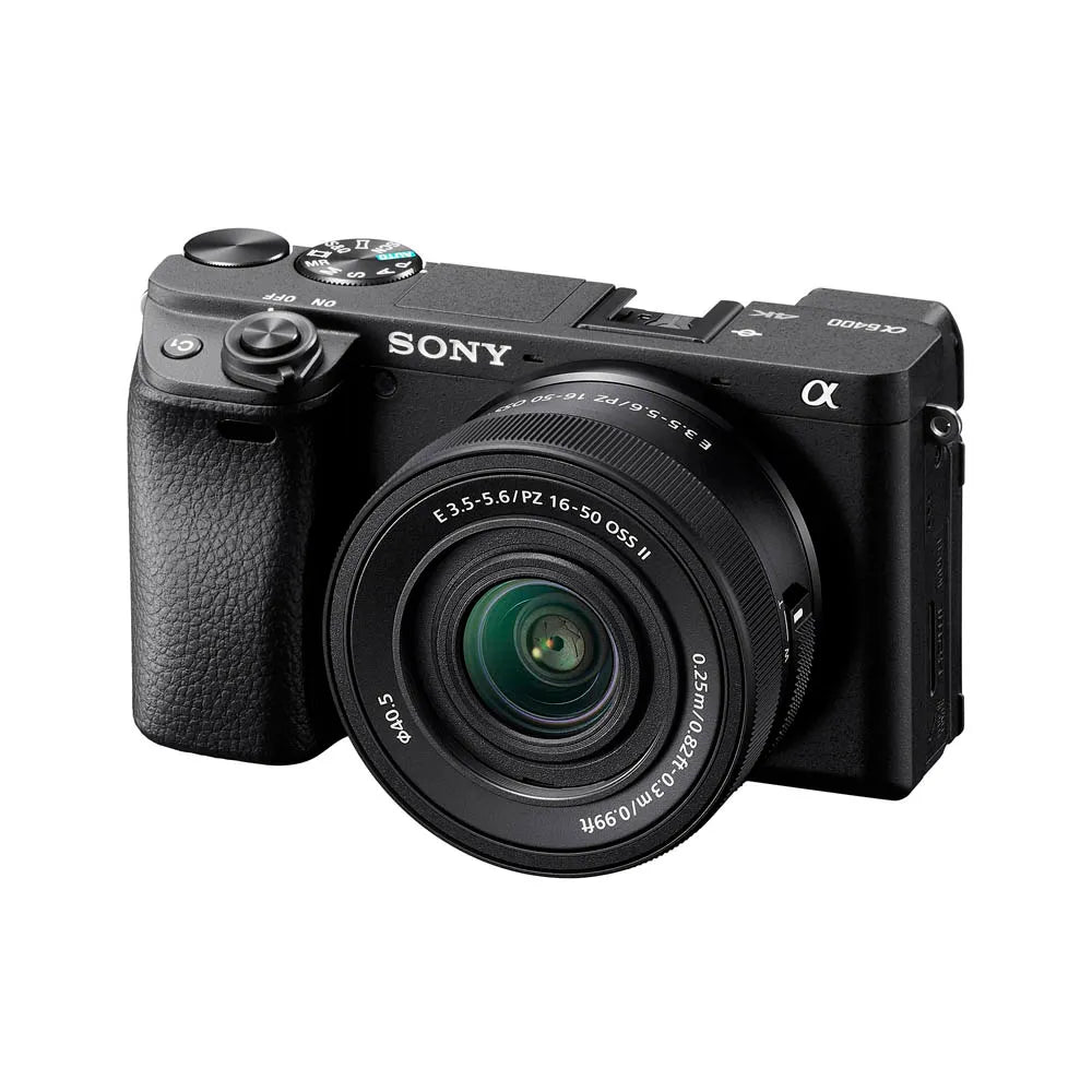 Sony Cámara Digital Mirrorless APS-C ILCE-6400K: A6400 + Lente SELP16502