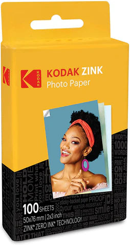 KODAK ZINK Papel fotográfico de 2" x 3"