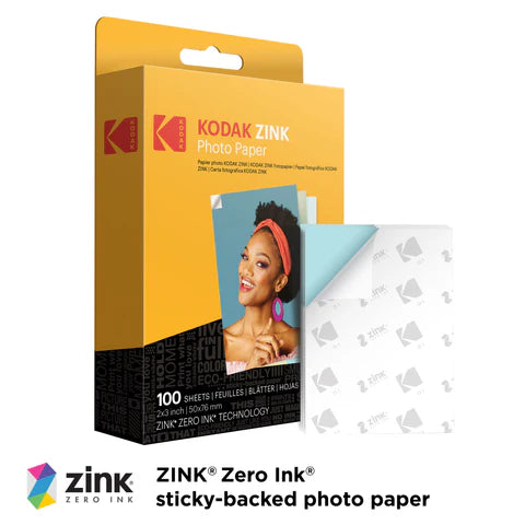 KODAK ZINK Papel fotográfico de 2" x 3"