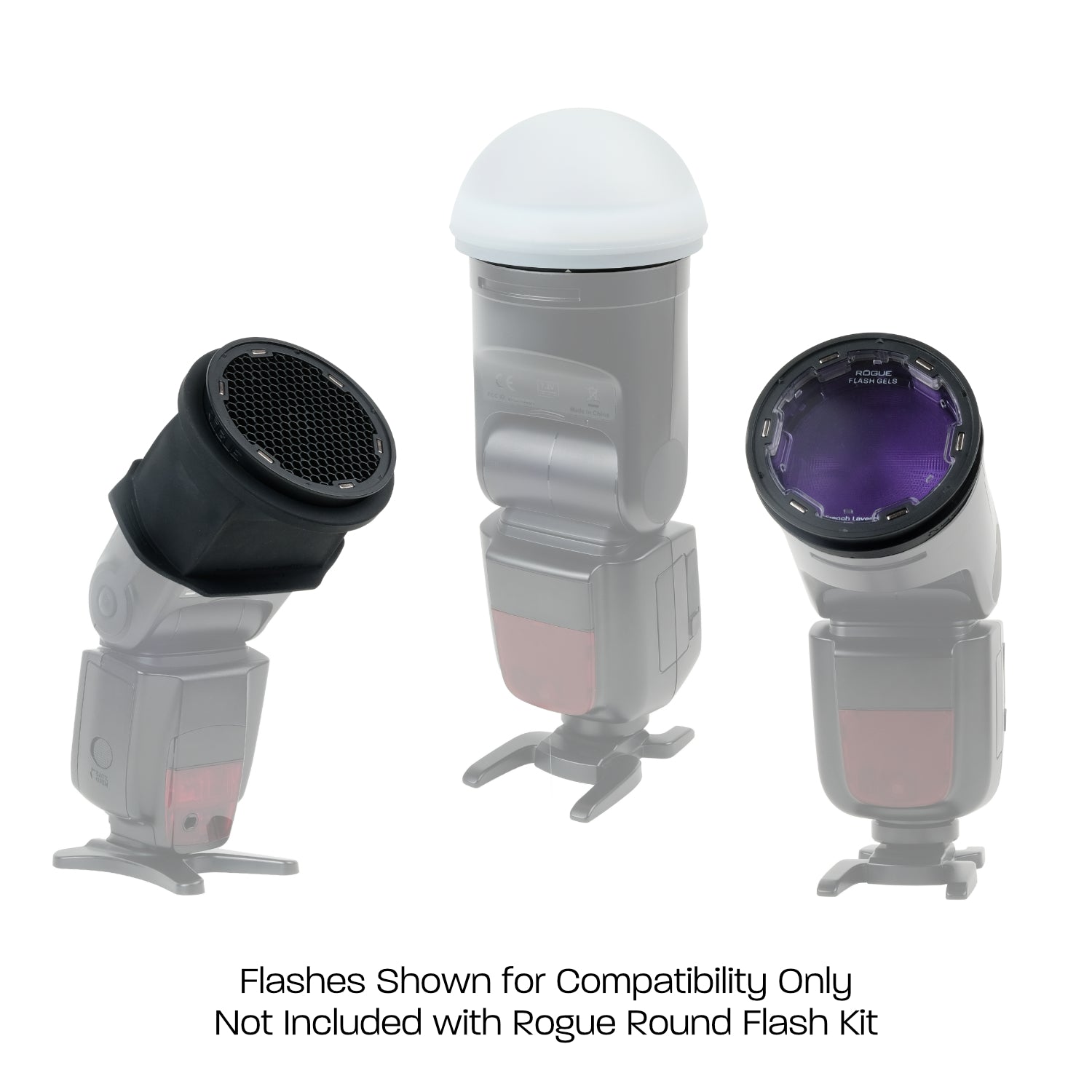 Rogue Kit Flash Redondo + Adaptador Estandar v2