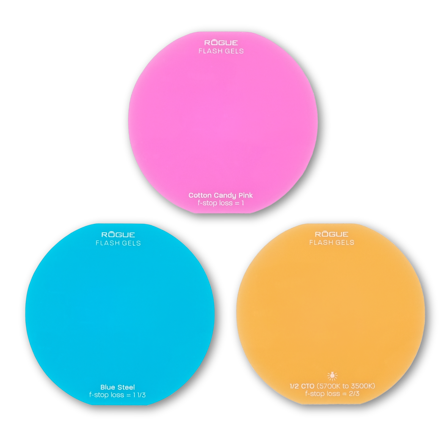 Kit para flash redondo + adptador para flash pequeño