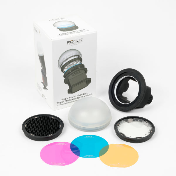 Rogue Kit Flash Redondo + Adaptador Estandar v2