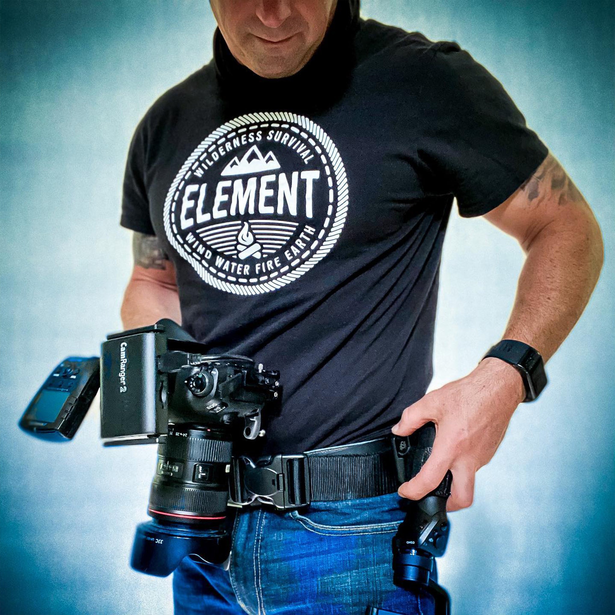 Kit de adaptador para accesorios SpiderMonkey para flash, fotómetro y batería