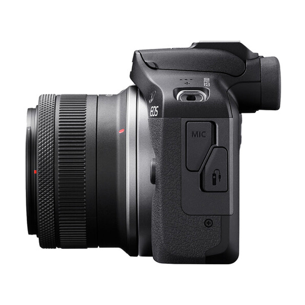 Cámara Mirrorless Canon R100 con lente RF-S 18-45mm IS STM