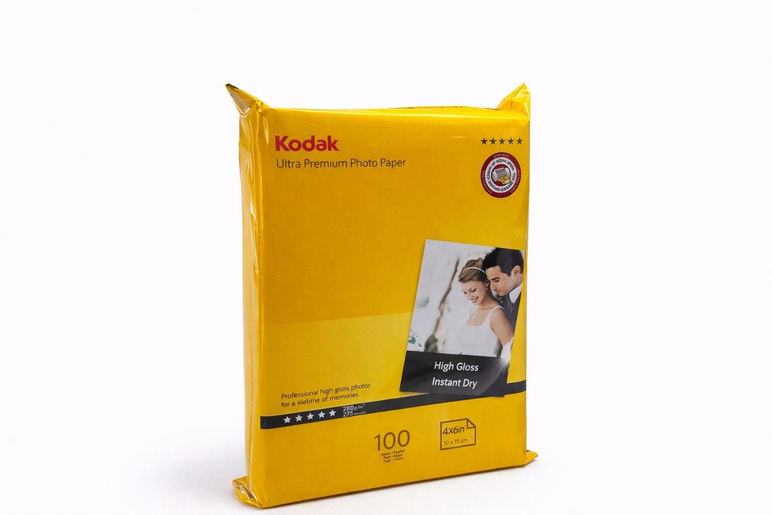 Papel kodak 100 fotos 13x18cm