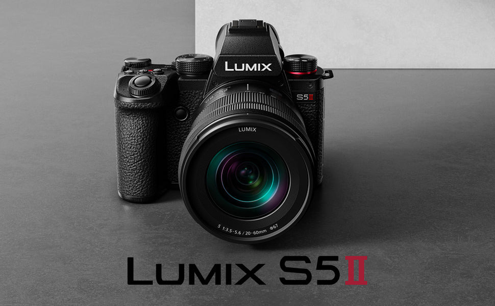Lumix S5MII KIT + Lentes S 20-60mm + 50mm f/1.8