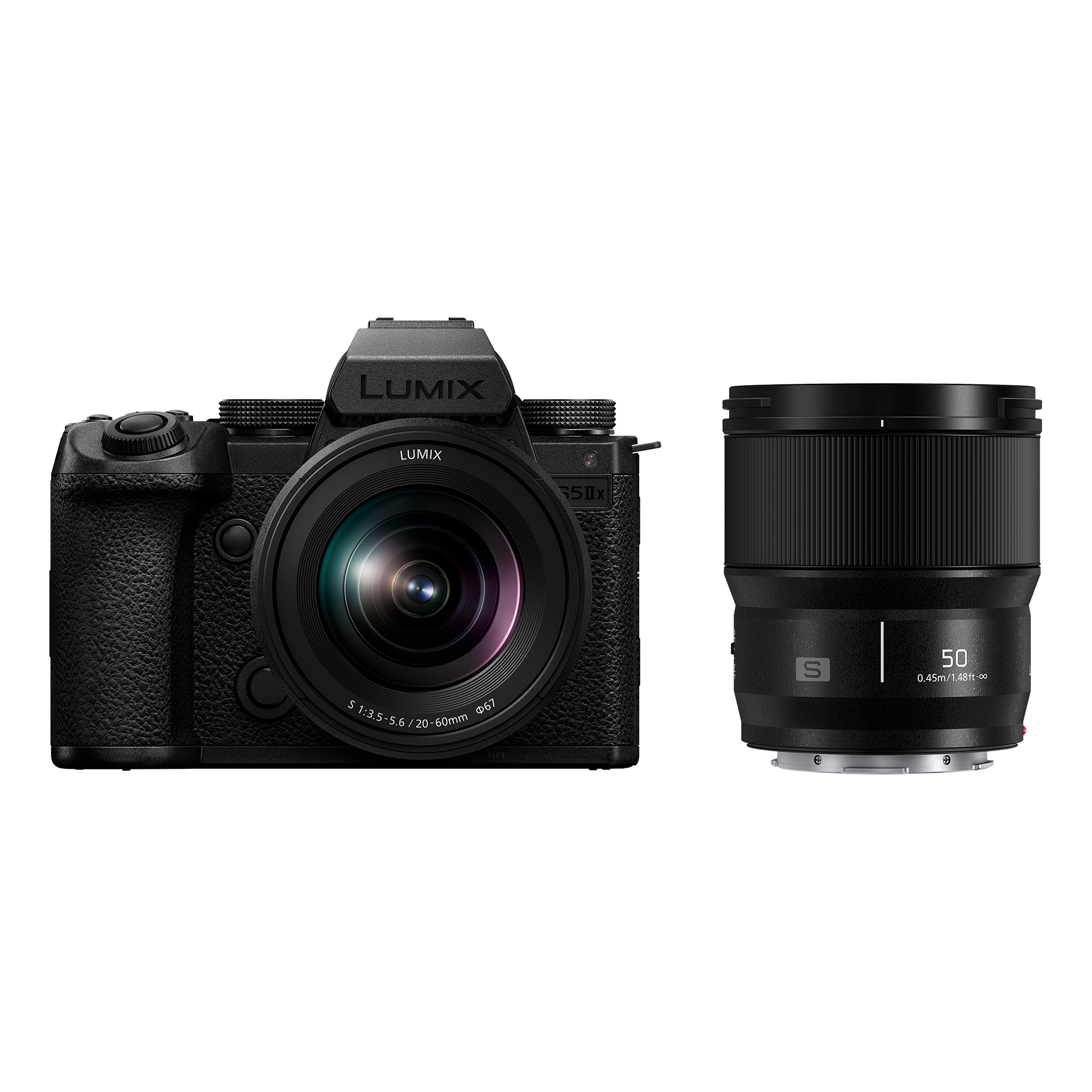 Lumix S5MIIX KIT + Lentes S 20-60mm + 50mm f/1.8