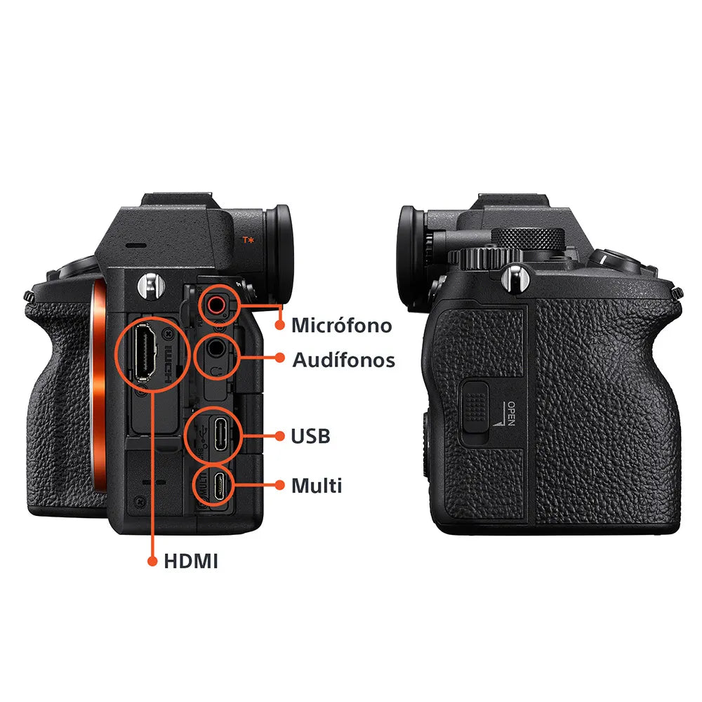 Cámara híbrida full-frame Alpha 7 IV (Solo Body)