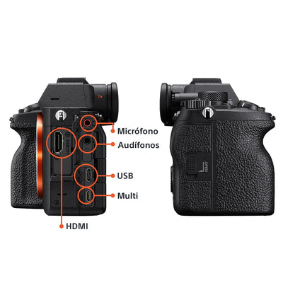 Cámara híbrida full-frame Alpha 7 IV (Solo Body)