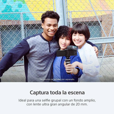 Cámara ZV-1F para videoblogs