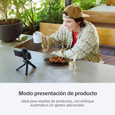 Cámara ZV-1F para videoblogs