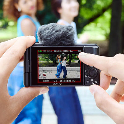 Cámara ZV-1F para videoblogs