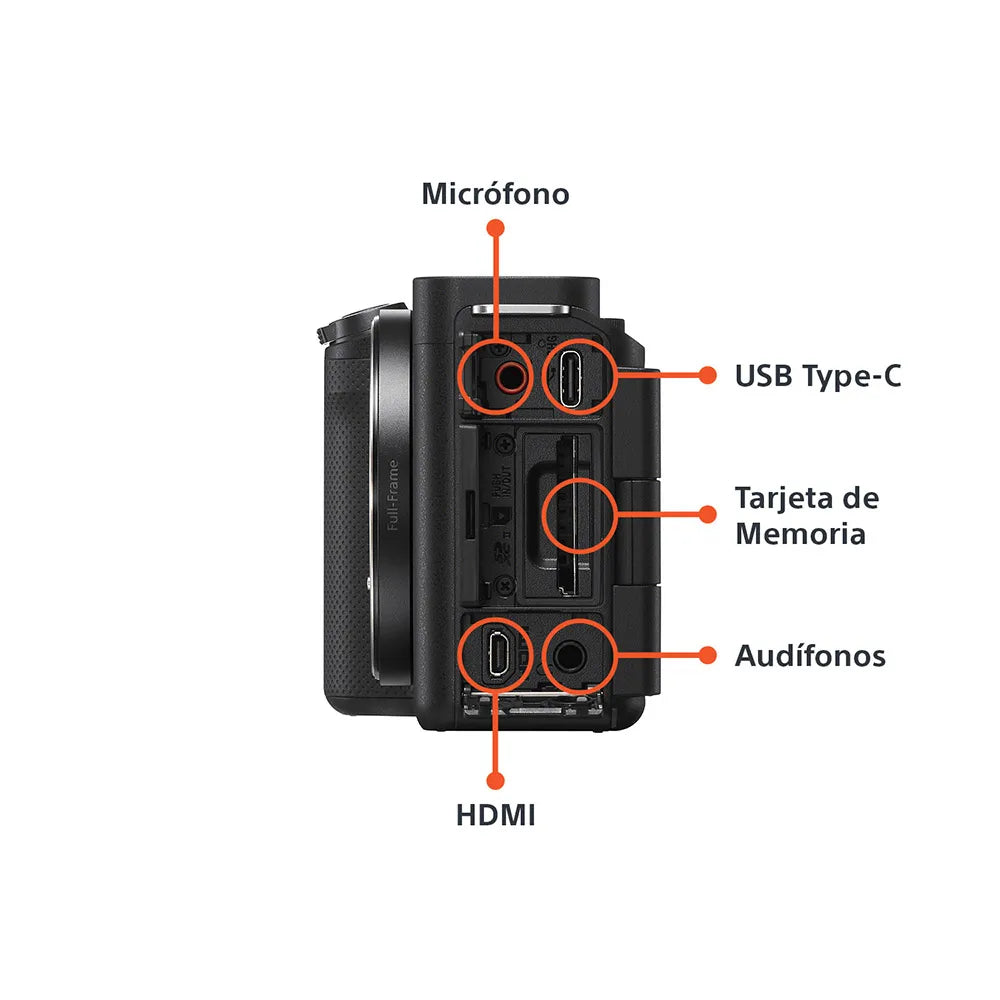 Cámara vlogging full-frame ZV-E1