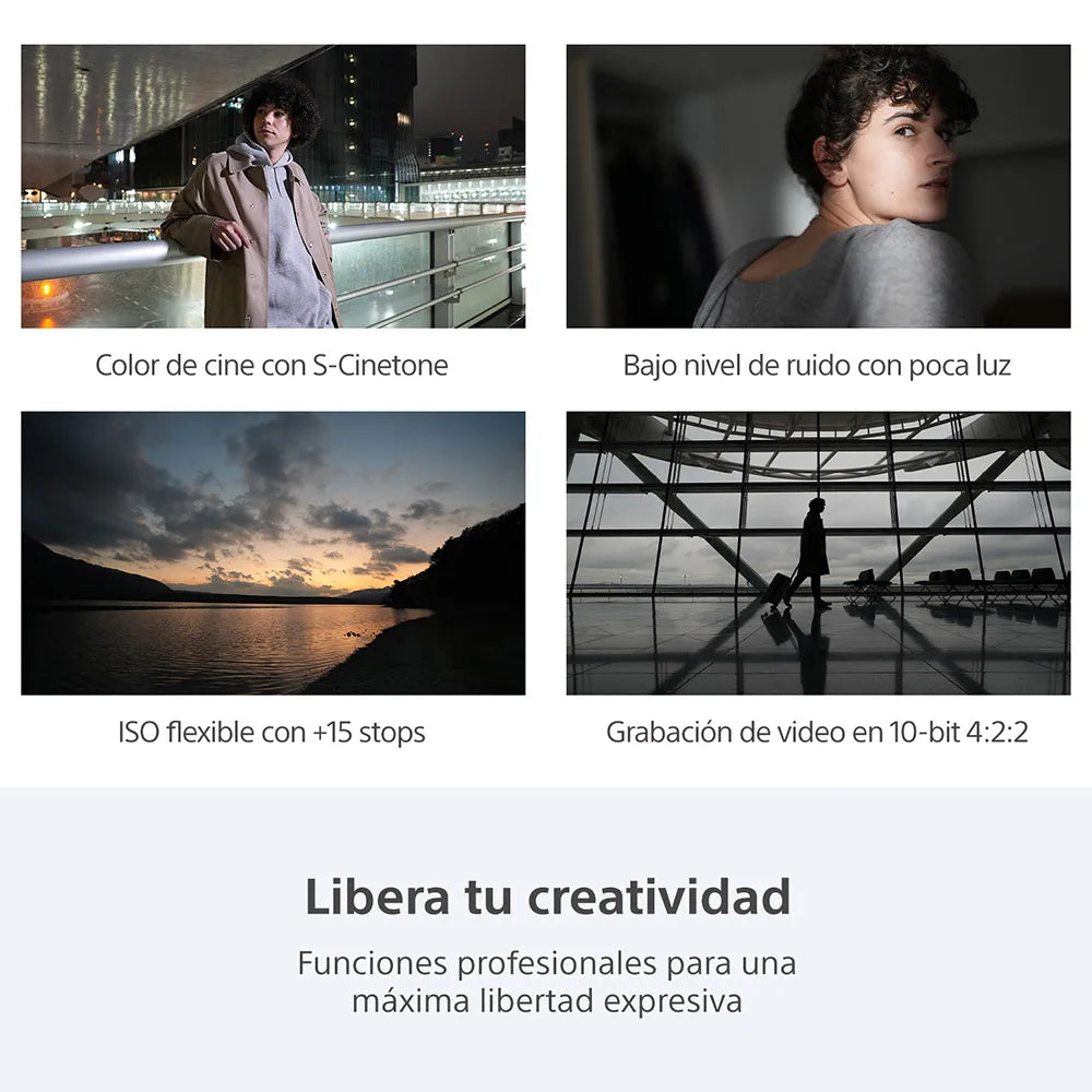 Cámara vlogging full-frame ZV-E1