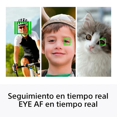 Sony Cámara Digital Mirrorless APS-C ILCE-6100X: A6100 + Lente SELP16502 + Lente SEL55210