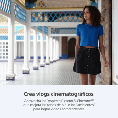 Sony Cámara ZV-E10 II para vlogs + Lente SELP16502