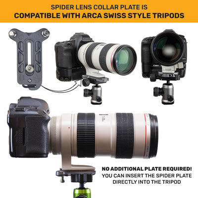 Sistema de cámara dual sin espejo SpiderPro v2