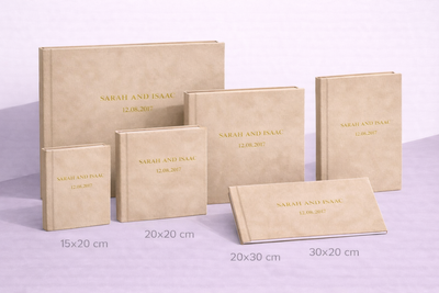 Foto Álbum pasta de Gamuza/Lino/Cuerina