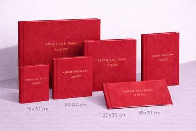 Foto Álbum pasta de Gamuza/Lino/Cuerina