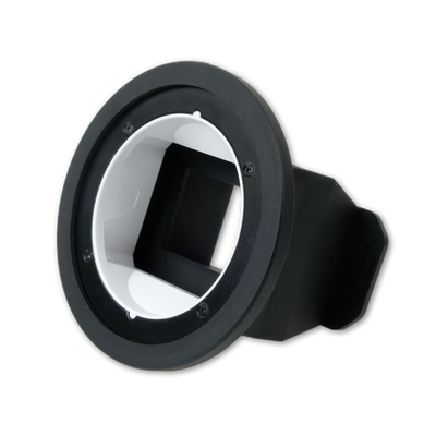 Kit para flash redondo + adptador para flash pequeño