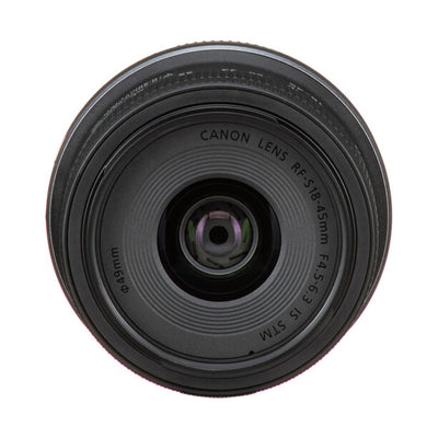 Cámara Mirrorless Canon R100 con lente RF-S 18-45mm IS STM