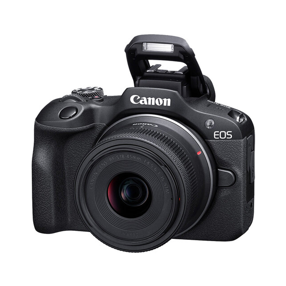Cámara Mirrorless Canon R100 con lente RF-S 18-45mm IS STM