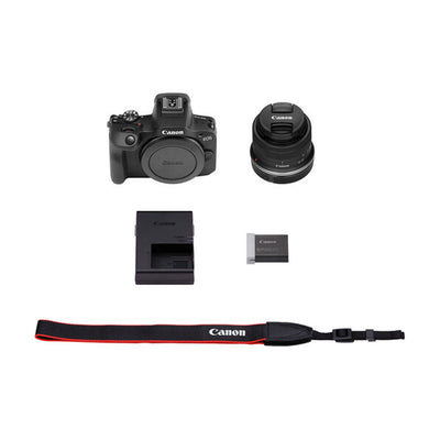Cámara Mirrorless Canon R100 con lente RF-S 18-45mm IS STM