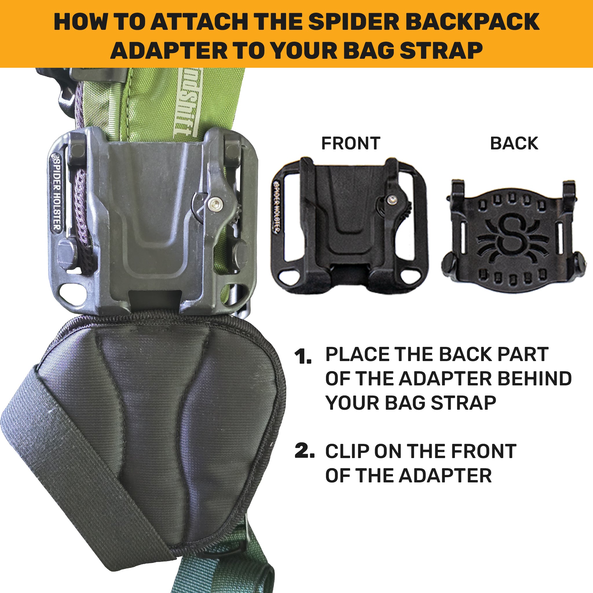 Adaptador de mochila Spider X v2
