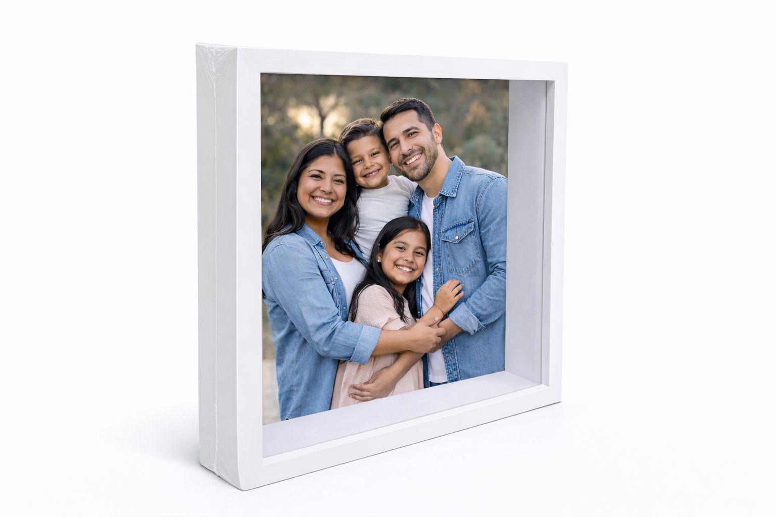 Marcos con protección acrilica