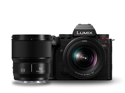 Lumix S5MII KIT + Lentes S 20-60mm + 50mm f/1.8