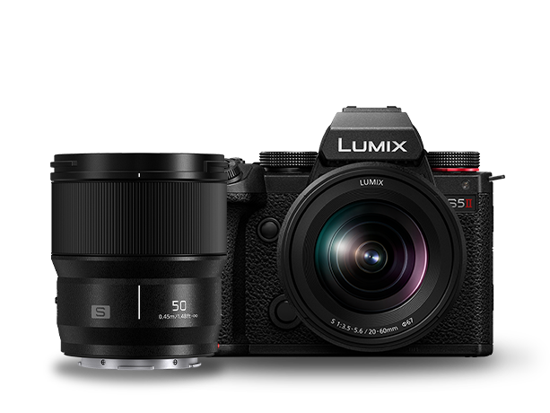 Lumix S5MII KIT + Lentes S 20-60mm + 50mm f/1.8