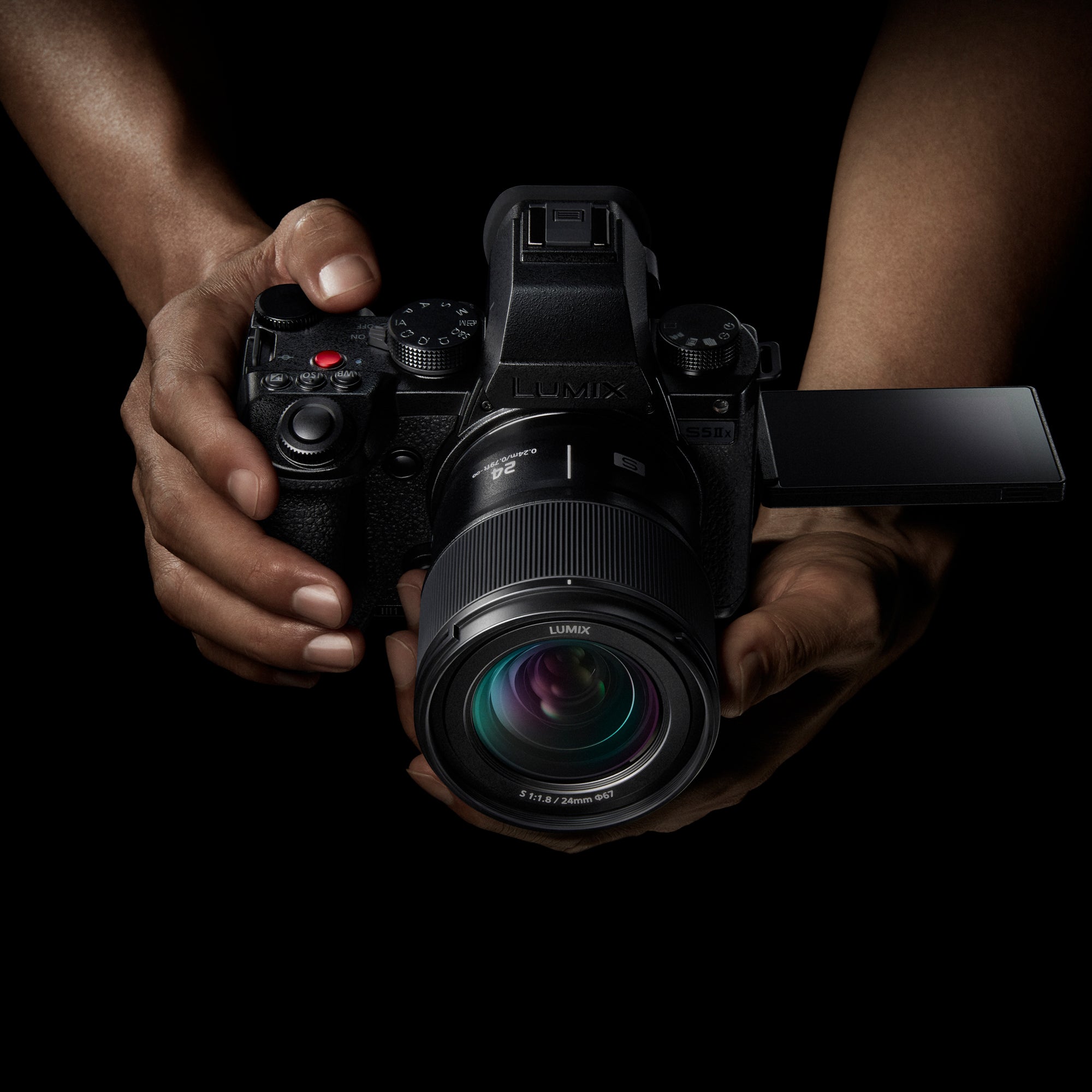 Lumix S5MIIX KIT + Lentes S 20-60mm + 50mm f/1.8