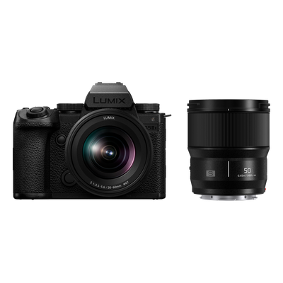 Lumix S5MIIX KIT + Lentes S 20-60mm + 50mm f/1.8
